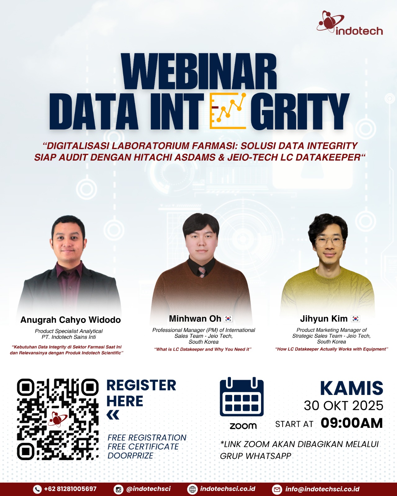 Digitalisasi Laboratorium Farmasi: Solusi Data Integiry siap Audit dengan Hitachi ASDAMS & Jeio Tech LC Datakeeper