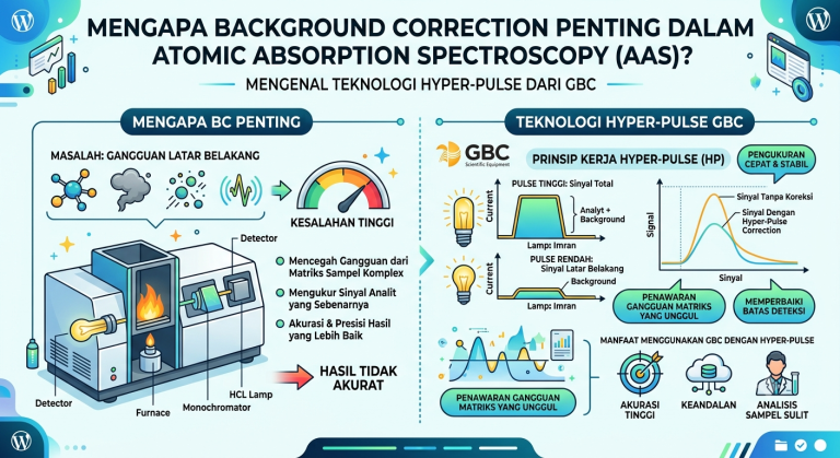 Mengapa Background Correction Penting dalam Atomic Absorption Spectroscopy? Mengenal Teknologi Hyper-Pulse dari GBC